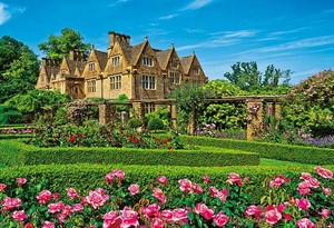 ジグソーパズル ブリティッシュ ローズガーデン 世界風景 庭園