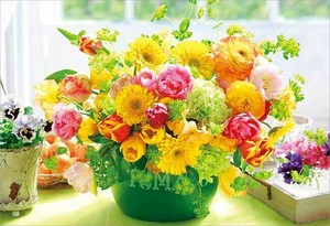 Puzzle Citrus Flower Puzzle