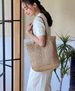 《 aimoha 》草木編みサマーバッグ カゴバッグ レディース ショルダー トート
