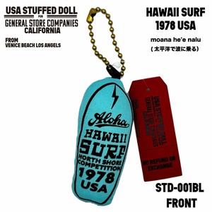 USA STUFFED DOLL　キーホルダー　ぬいぐるみ　アメリカン雑貨　アメ雑　HAWAII　ハワイアン
