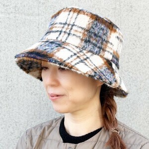 圆帽/沿檐帽 女士 粗毛