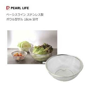 滤网 不锈钢制 PEARL METAL珍珠金屬 18cm
