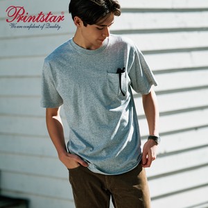 ポケット付 コットンTシャツ《ユニセックス》