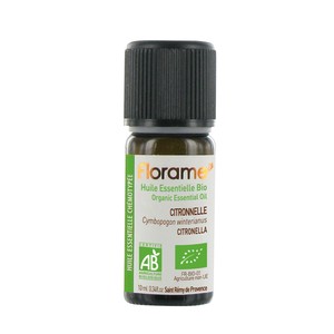 シトロネラ Bio 10ml【オーガニック】【エッセンシャルオイル】【精油】【Florame】