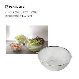 滤网 不锈钢制 PEARL METAL珍珠金屬 24cm