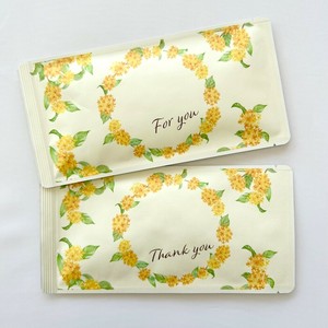 お茶メール（金木犀のリース_きんもくせい緑茶TB 3g5P）【緑茶/ハーブティー/秋/感謝/御礼】