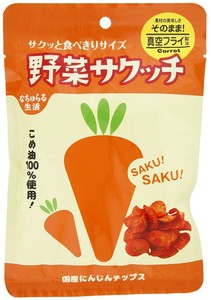 野菜サクッチ　国産にんじんチップス　19g