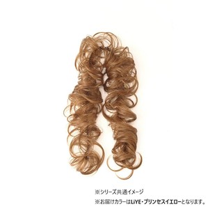 プリシラ ロープウィッグ ラウンドカール VO-60 耐熱　LiYE・プリンセスイエロー