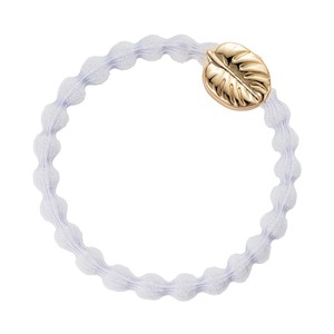 【ByEloise】Gold Palm Leaf White ヤシの木 海 ヘアゴム ヘアアクセサリー ブレスレット