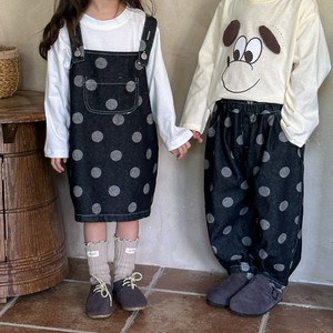 Kids' Full-Length Pant Salopettes Polka Dot
