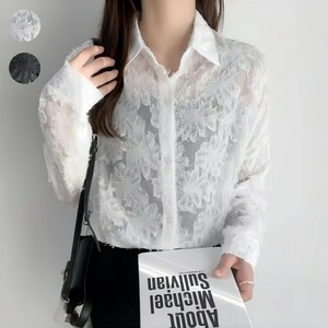 レディース シフォン シャツ トップス 長袖シャツ
