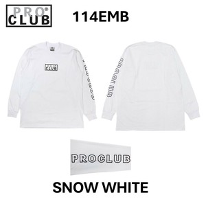 PRO CLUB(プロクラブ) ロングTシャツ 114EMB