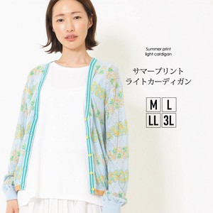 罩衫 V领 Design 女士 L尺寸 开衫