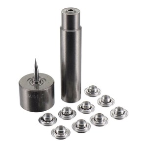 ハトメ一撃　ハトメ玉シルバー24入り　5.0×10.5mm　400H　P-SSL　606902