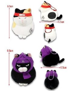 「ぬいぐるみ」「猫グッズ」ご当地ひげまんじゅうBC