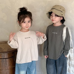 Kids' 3/4 - Long Sleeve Shirt/Blouse Cut-and-sew 80cm ~ 150cm 2-types [2024 Autumn]