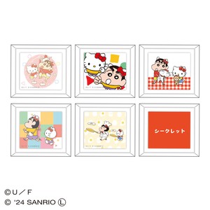 【クレヨンしんちゃん×サンリオキャラクターズ】フレームマグネットコレクション