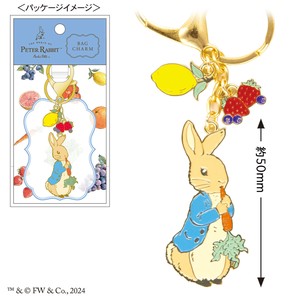 【ピーターラビット】バッグチャーム