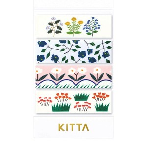 【キングジム】KITTA（キッタ） KIT057 フラワー5　/ マスキングテープ