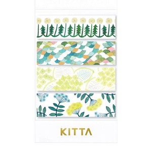 【キングジム】KITTA（キッタ） KIT069 フラワー8　/ マスキングテープ