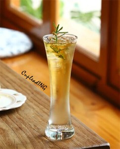 【定番商品】INSスタイル グラス 杯 冷萃茶杯 おしゃれな 個性 冷茶水杯 収腰杯 復古 長杯 ギャザリング