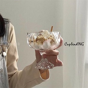 【定番商品】早い者勝ち 菱角 アイスクリームカップ レトロ プリンカップ 新品 果物すくい サラダ もち