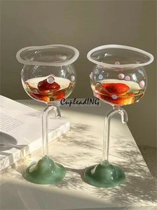 ◆◆大人気◆◆INSスタイル ジュースカップ アメ型 傘 ワイングラス 洗練された シャンペンカップ