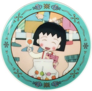 【ちびまる子ちゃん】35周年 豆皿(グリーン)