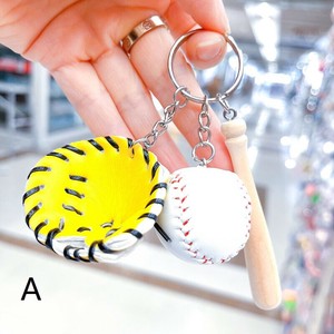 "Oshikatsu Item" Key Ring Bat Backcharm