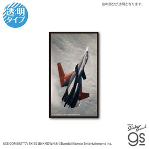 エースコンバット7 ダイカットクリアステッカー X-02S 飛行機 航空機 戦闘機 ゲーム グッズ ACE006