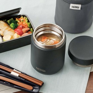 サーモス　JED-500 BK　真空断熱スープジャー500ml　ブラック