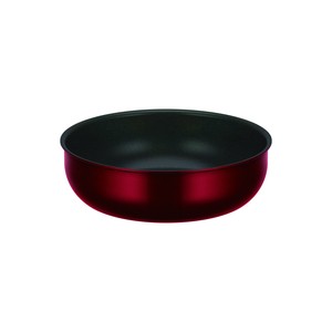 サーモス　KVD-026D DR　デュラブルシリーズ取っ手のとれる炒め鍋KVD26cm　ディープレッド