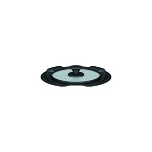 サーモス　KLJ-018 BK　取っ手のとれる鍋専用フタ18cm　ブラック