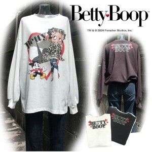 長袖BIGTシャツ　【BETTY BOOP】