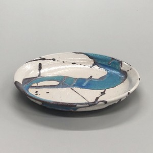 Shigaraki ware Main Plate 24cm Made in Japan