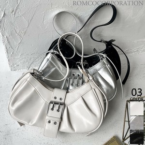 【2024新作商品♪】バックル付きホーボーバッグ/雑貨