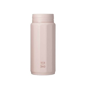 ベストコ マグボトル 水筒 スクリュー 340ml ピンク 保冷 保温 NM-332 ポリゴーンヌ