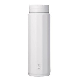 ベストコ マグボトル 水筒 スクリュー 460ml ホワイト 保冷 保温 NM-334 ポリゴーンヌ