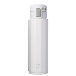 ベストコ マグボトル 水筒 ワンタッチ 460ml ホワイト NM-344 ポリゴーンヌ