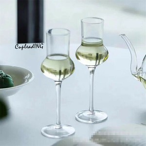 ◆◆大人気◆◆INSスタイル グラス ハイフット 聞香杯 異形杯 おしゃれな 個性 緑茶杯 白杯 焼酎杯