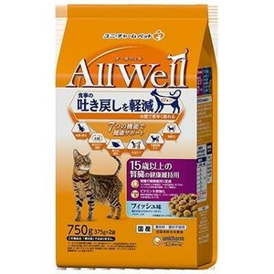 AllWell 15歳以上の腎臓の健康維持用  フィッシュ味 750g(375g×2袋)