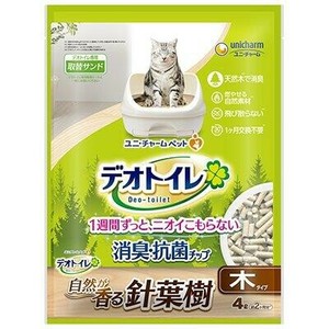 デオトイレ 針葉樹の消臭・抗菌チップ 4L