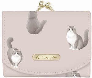 ■2024AW　新作■　フォンダンピュール　ミニ財布　ネコ