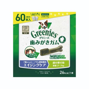 グリニーズ　プラス　エイジングケア　超小型犬用　2−7kg　60P　犬用おやつ
