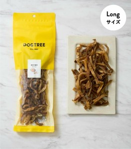 DOGTREE（ドッグツリー） 豚耳の細切ロング袋 135g 犬用おやつ