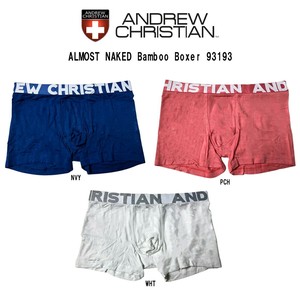 ANDREW CHRISTIAN(アンドリュークリスチャン)ボクサーパンツ 前閉じ メンズ 男性用 下着 パンツ 93193