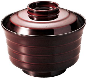 段付小吸椀 漆溜 M