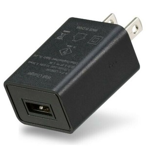 USB電源ACアダプター 黒(DC5V1.5A) 91890