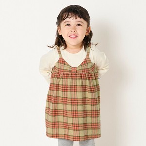 Kids' Casual Dress Check 100% Cotton