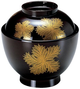 3．5寸玉子椀 溜しのぶ TA